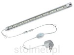 Listwa LED chromowa z wyłącznikiem