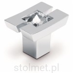 Gałka "Japoński kryształ" - kolekcja Glamour Design 