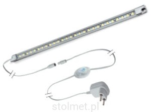 Listwa LED chromowa z wyłącznikiem